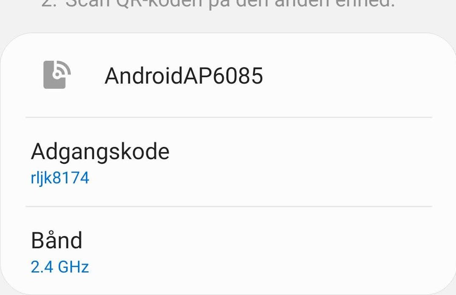 Hotspot trin 5: Mobilt hotspot